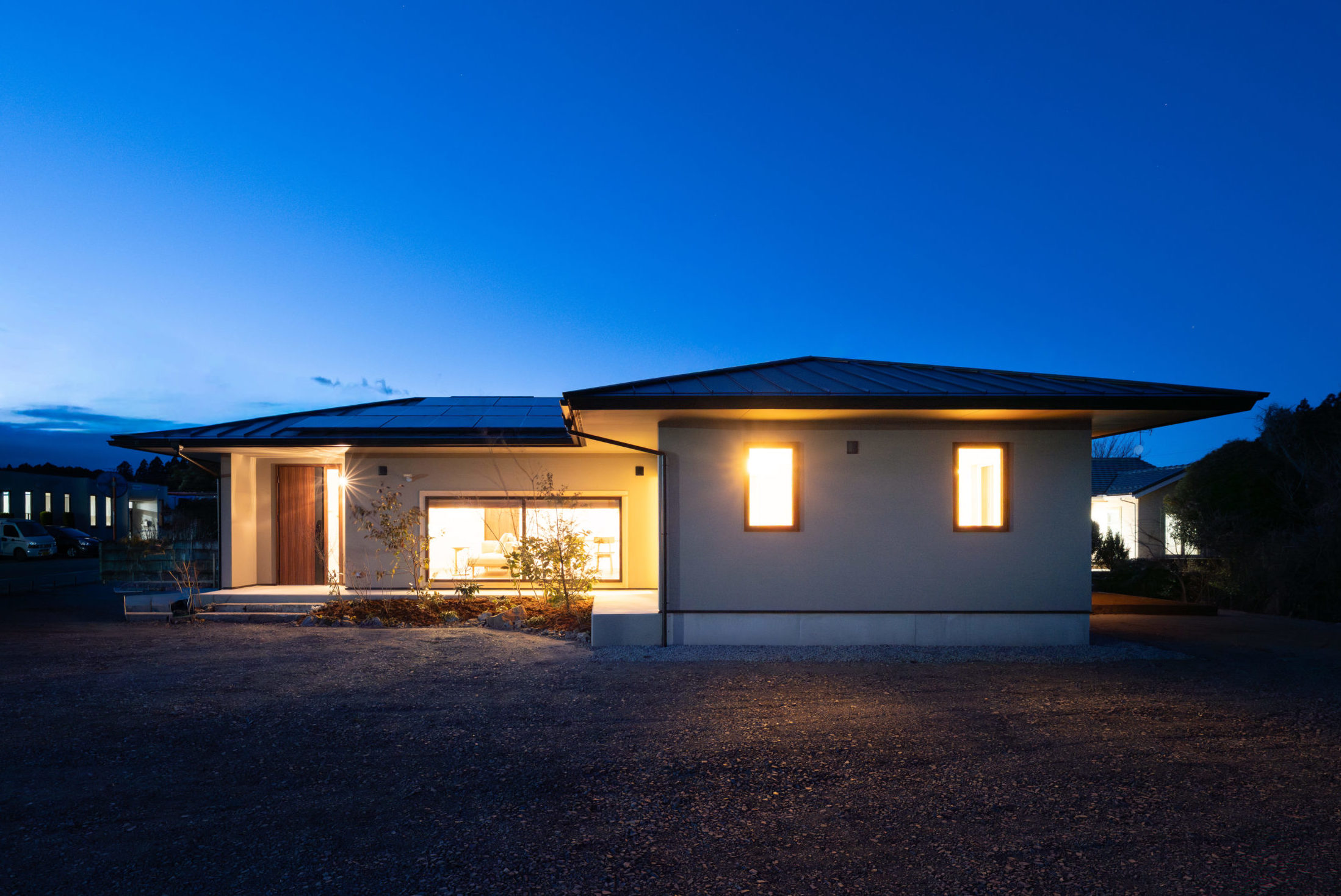 Partager  – 思いあいに触れて 自然とうるおう暮らし – | RAKUYAの平屋｜那須塩原の高気密・高断熱の家那須塩原で平屋を建てるならRAKUYA。ジョイ・コス採用の超高気密・高断熱で一年中快適。設計×収納で“暮らしを楽にする”住まいをご提案。