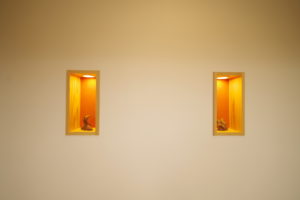 『四季を楽しむ、中庭のある暮らし』（その他／注文住宅）｜RAKUYAの平屋｜那須塩原の高気密・高断熱の家那須塩原で平屋ならRAKUYA。ジョイ・コス採用の超高気密・高断熱で一年中快適。設計×収納で「暮らしを楽にする住まい。」