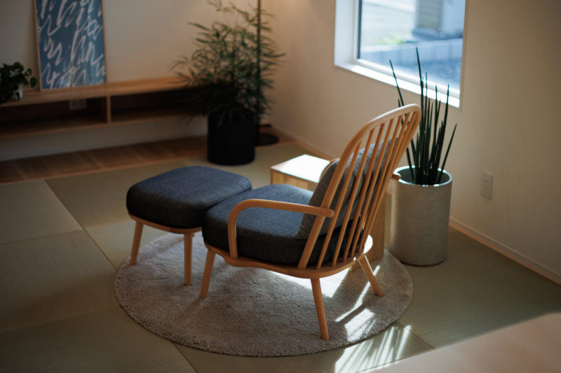 connection-つながり、いつくしむ- | 注文住宅(新築一戸建て)_30_平屋_超高気密・高断熱（Joy・kos） | RAKUYAの平屋｜那須塩原の高気密・高断熱の家那須塩原で平屋ならRAKUYA。ジョイ・コス採用の超高気密・高断熱で一年中快適。設計×収納で「暮らしを楽にする住まい。」