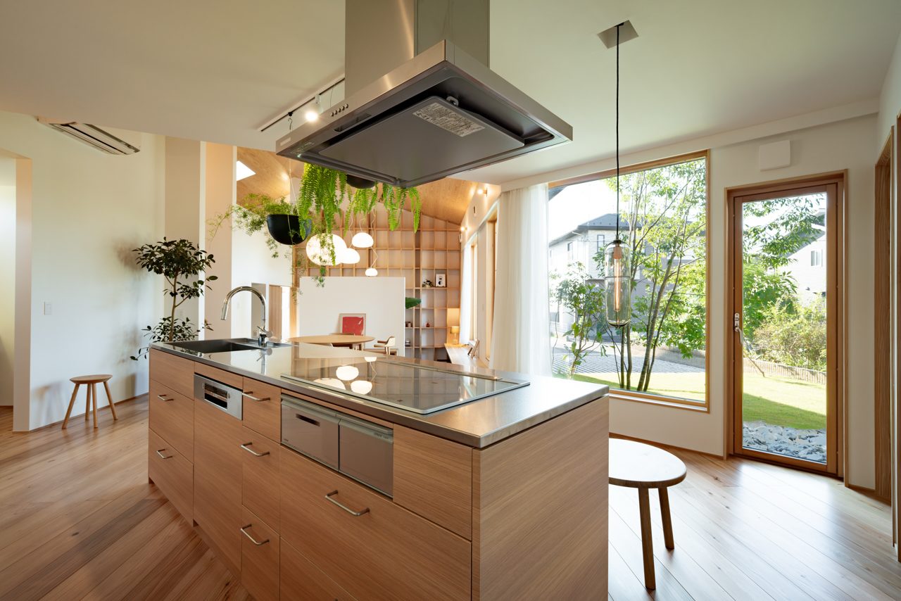 OWN BOX　♯3 | 注文住宅(新築一戸建て)_ | RAKUYAの平屋｜那須塩原の高気密・高断熱の家那須塩原で平屋を建てるならRAKUYA。ジョイ・コス採用の超高気密・高断熱で一年中快適。設計×収納で“暮らしを楽にする”住まいをご提案。